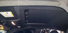 25369075009f93 Mercedes-benz 18 19 Glc63s Headliner With Sunroof Hole Black 811a