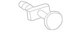 463-988-01-78 Mercedes-benz Genuine Upper Quarter Trim Clip