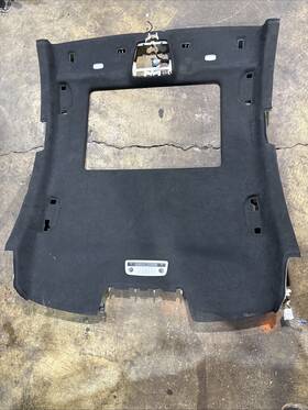 A2186901750 Mercedes-benz 13-18 W218 Cls63s Amg Roof Headliner A B C Pillar Trim Alcantara Black