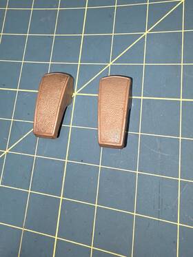 4121bf9 Mopar Plymouth Dodge Chrysler A B C Body Tan Coat Hook Hangers Charger Cuda