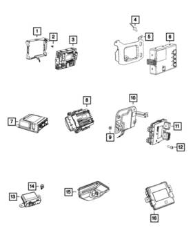 68121693aa Mopar Pack Of 20 New Genuine Rivet 2015-2022 Oe