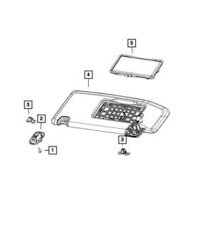 68231900aa Mopar Genuine Z-axis Clip