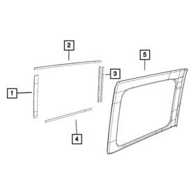 68306964ab Mopar For Jeep Gladiator 2021 Headliner
