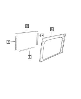 6cd65tx7ag Mopar Genuine Headliner Left