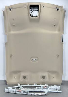 6uz96hl1aa Mopar 2019-26 Ram 2500 3500 Crew Cab Oem Headliner Ceiling With Speaker Beige / Frost