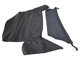 Corvette-86-93-headliner Morethantops Fits Chevy Corvette 1986-1993 Headliner For Convertibles Only Black Cloth