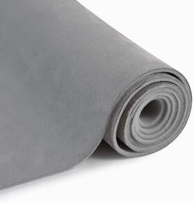 300150 Motuka 118 Inch L X 60 W Grey Suede Headliner Fabric With