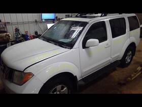 268-11676l Nissan Driver Left Sun Visor With Illumination Fits 05-12 Pathfinder 10247408