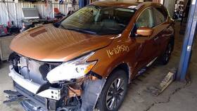 268-12070l Nissan Driver Left Sun Visor Illuminated Fits 15-18 Murano 10263220