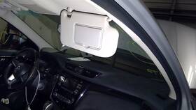 268-12262r Nissan Passenger Sun Visor With Illumination Without Sunroof Fits 17-18 Qashqai
