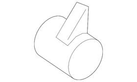 73998-4af4b Nissan Genuine Headliner Clip
