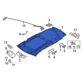 739106ta1b Nissan Oe For Pathfinder 2022-2024 Headliner 739106ta1b Nissan Oe For Pathfinder 2022-2024 Headliner