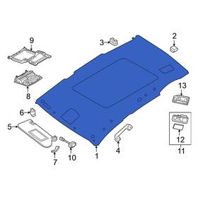 739109uc2e Nissan Oe For Murano 2018 Headliner