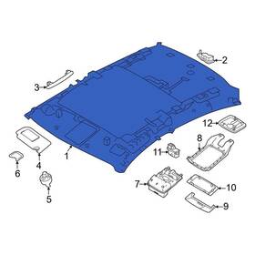 739116cj0b Nissan Oe Headliner