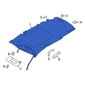739b07fb0e Nissan Oe For Rogue 2017-2020 Headliner