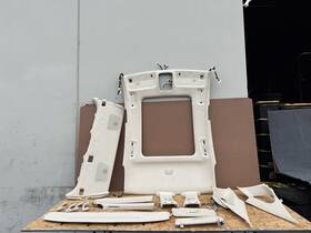 71201-t1000 Oem Genesis G80 2021-2025 Suede Roof Headliner W Sun Visor And A B C Pillars Beige