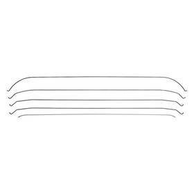Gm364 Oer For Chevy Impala 1967-1968 Headliner Bow Set