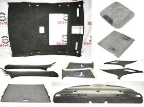 51437894399 Original Factory Genuine A B C Sunvisor Deck Shelf Interior Alcantara A/b/c Pillars Headliner Roof Cover Panel Oem Bmw E39 M5 Suede