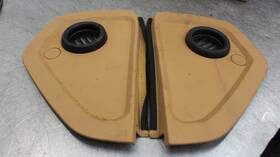 Porsche 7l5857175 2006 Cayenne 955 Dash Front Left And Right End Trim Cover Panel Set Lm07