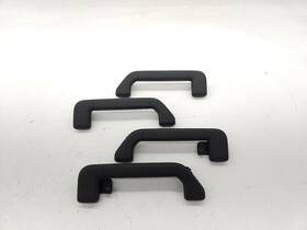 9585556070182v Porsche 11-18 Cayenne 958 Front Rear Interior Grab Bar Handle Black 95855560701