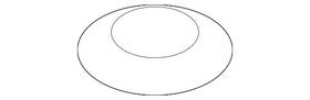 991-555-791-00-1e0 Porsche Genuine Headliner Trim Plug