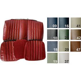 71fs10c Pui Standard Rear Seat Cover 1971-73 Camaro Coupe Black