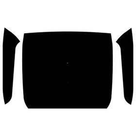 5600lw3-tho Quietride Solutions Headliner Abs Kit For 1956 Ford Truck Large Window 3-piece Original Style