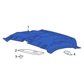 7cp30lwraa Ram Oe For Promaster 1500 2015-2024 Headliner