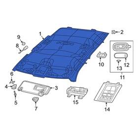 7ru16bd1aa Ram Oe For 2500 2023-2024 Headliner
