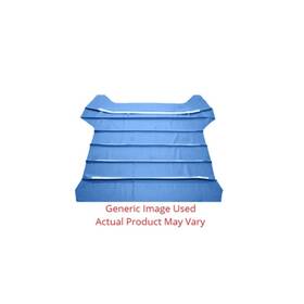 Cut-hlr-035 Rem Automotive Inc Headliner For 1968 Oldsmobile Cutlass Hardtop 2-door Vinyl Blue Front 2 Pieces