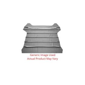 Fur-hlr-255 Rem Automotive Inc Headliner For 1970 Plymouth Fury 2-door Hardtop Fast-top Non-perforated Black
