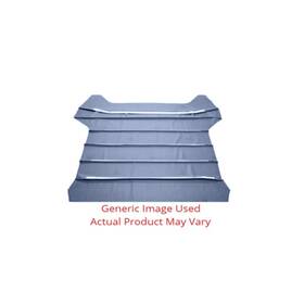 Fur-hlr-280 Rem Automotive Inc Headliner For 1971 Plymouth Sport Fury Hardtop 2-door Vinyl Dark Blue Front Rear