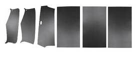 Ct182 Repops Automotive Reproductions Headliner For 1947-53 Chevrolet Suburban 2 Door Suv Black Smooth Made In Usa