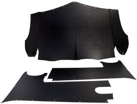 It166 Repops Automotive Reproductions Headliner For 1941-1949 International Kb6/7/8/10/11/12/14 Pickup 3 Pc Black