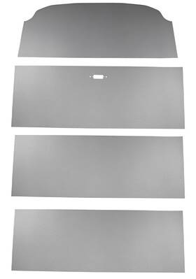 It258 Repops Automotive Reproductions Headliner For 1961-68 International Travelall Suv Gray Smooth Made In Usa