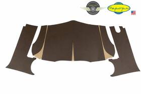 Repops It167 1941-1949 International Truck Kb6-kb14 Headliner And Side Panels Brown