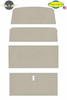 It186 Repops 1969 1970 1971 1972 1973 1974 1975 International Travelall Headliner Pearl Beige