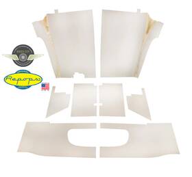 It229 Repops 1934 1935 1936 International Truck C-series Headliner Interior Panels Off White