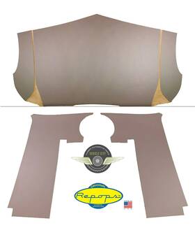 Repops It233 1937 1938 1939 1940 International D-series Headliner And Interior Panels Brown