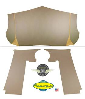 Repops It238 1937 1938 1939 40 International D-series Headliner And Interior Panels Pearl Beige