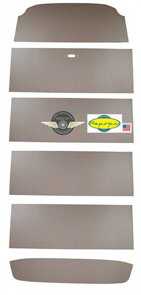 Repops It259 1961 1962 1963 1964 1965 1966 1967 1968 International Travelall Headliner Brown