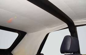 Robbins Auto Top 962l-hl 1982-85 Vw Cabriolet Golf Headliner White Vinyl Interior Roof