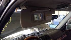 Rover 268-10813l Driver Left Sun Visor Cloth Fits 00-01 Range 10326587