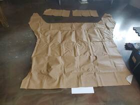 Hl-fn-ht-66-sa Scott Drake Replacement Saddle Headliner For 1966-67 Fairlane/comet Hardtop
