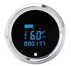 Slx-01-1-c Dakota Digital Round Performance Speedometer Gauge Chrome Blue