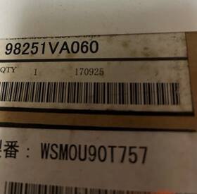 98251va060 Subaru 17-21 Wrx Sti Genuine Oem