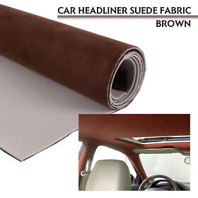Lahfs084ccl60120 Suede Brown Headliner Fabric Replacement For Suv Jeep Cherokee Liberty Wagoneer