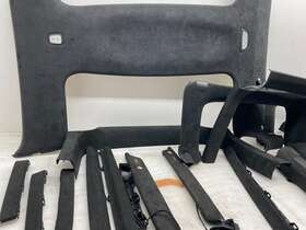 1051547-04-c Tesla 2016-2020 Model X Mx Set Of Ceiling Headliner Sun Visor Upper A B Pillar