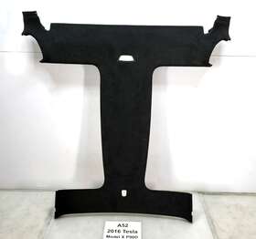 105392104e Tesla 2016-2020 Oem Model X Upper Headliner Roof Ceiling Trim Black