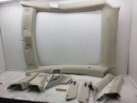 1062175-07-j Tesla 2016-2020 Model S Set Of Ceiling Headliner Sunvisor Upper A B C-pillar